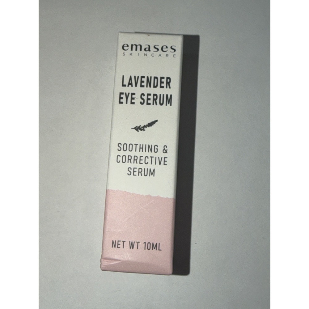 emases Lavender Eye Serum Under Eye Soothing Dark Circles Lavender Scent 10 mL